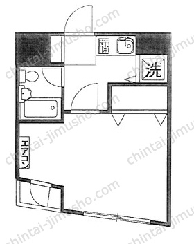 碑文谷壱番館3階の間取図