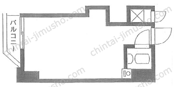 豊榮アルベルゴ上野の間取図