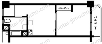 カーサ第二新宿の間取図