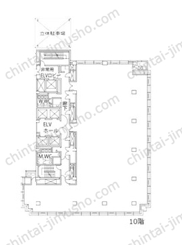 新横浜TECHビル B館の間取図