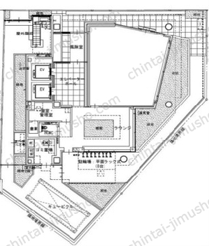 Verdex神宮北参道1階の間取図