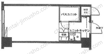 日本橋ロイヤルプラザの間取図