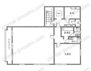 ピエノアーク入船8階の間取図