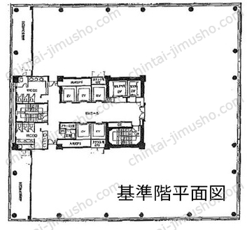 浜松町スクエアの間取図