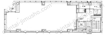 Nan-O Bldg.新虎2Fの間取図