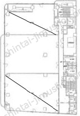 THE PARK3階の間取図