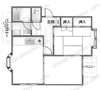 メゾンGPの間取図
