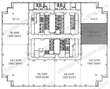 品川グランドセントラルタワーの間取図