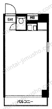 プラザ西新宿の間取図