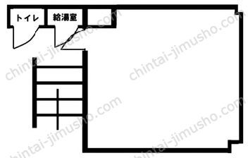 田沼ビル2階の間取図