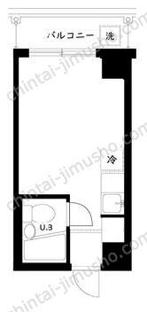 ベルメゾン池袋の間取図
