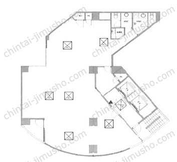 D-SQUARE Shinjuku3Fの間取図