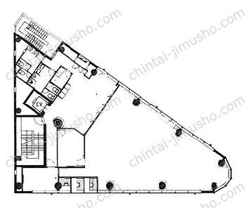 THE CROSS 一番町の間取図
