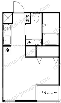 プラシードアープの間取図
