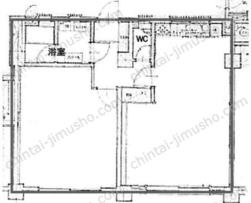 コスタレイ高田馬場4階の間取図