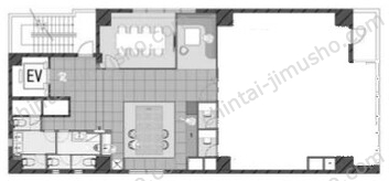 MARK SQUARE AKIHABARA4階の間取図