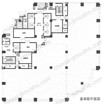 新宿スクエアタワーの間取図