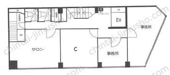 第三柳下ビルの間取図