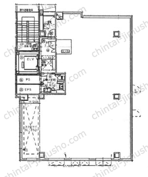 銀泉関内ビル7階の間取図