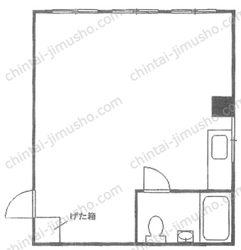 マンションリキューの間取図