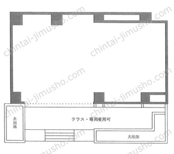 田町サンハイツ1階の間取図