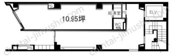 ドゥーミラン銀座ビルの間取図