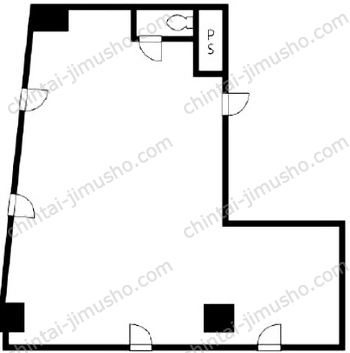 弥生ビルの間取図