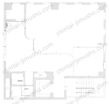 AZ Ginza East2Fの間取図
