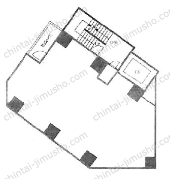 SHIBUYA DーSECOND6階の間取図