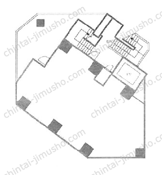 SHIBUYA DーSECOND4階の間取図
