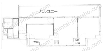 ドミシールカワイの間取図