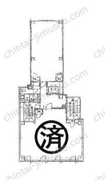 NCC人形町ビル2階の間取図