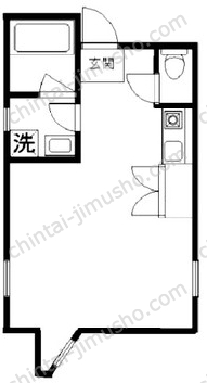 Axios神楽坂4Fの間取図