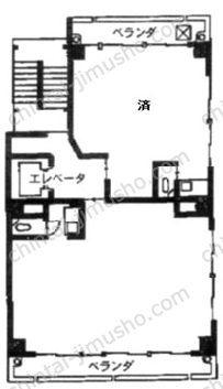 齋田ビルの間取図