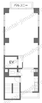 湯建大森北ビルⅡ7Fの間取図