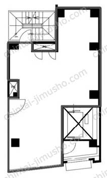 ルナージュビル4階の間取図