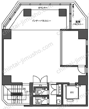 CIRCLES平河町9Fの間取図