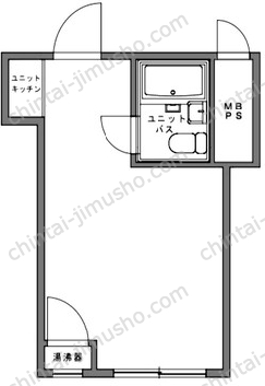 新宿三光町ハイムの間取図