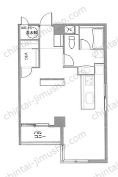 シャルマン赤坂の間取図