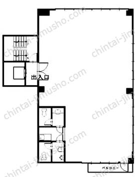 秋元ビル2Fの間取図