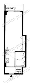 ハミルトンプラザ4階の間取図
