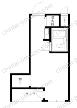 ライオンズマンション麻布の間取図