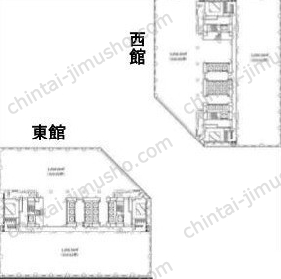 ソリッドスクエアの間取図