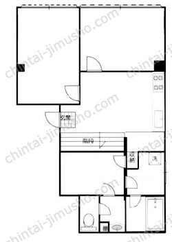 楊ビル3階の間取図