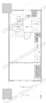 シティタワー銀座東の間取図