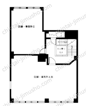 ハートビルの間取図