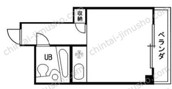 ライオンズマンション関内の間取図