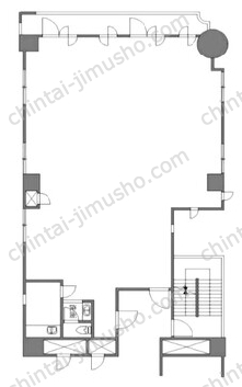 第一東商ビル7階の間取図
