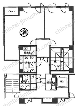 新橋第一ビルの間取図