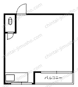 中里ビルの間取図